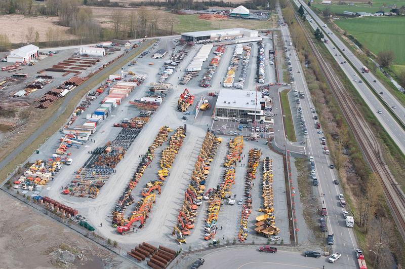 Chilliwack, BC - Aerial view