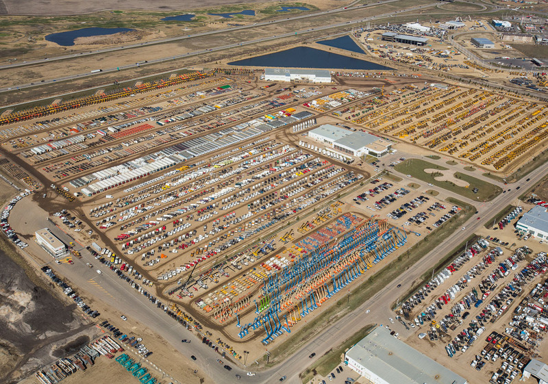 Edmonton aerial view.